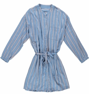 pyjama stripe blue