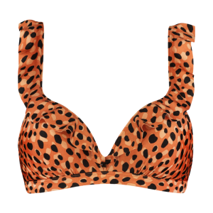 leopard spots oranje