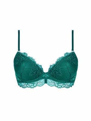 sublime en dentelle vert