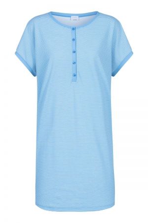 nachtkleed blauw