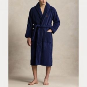 badjas blauw